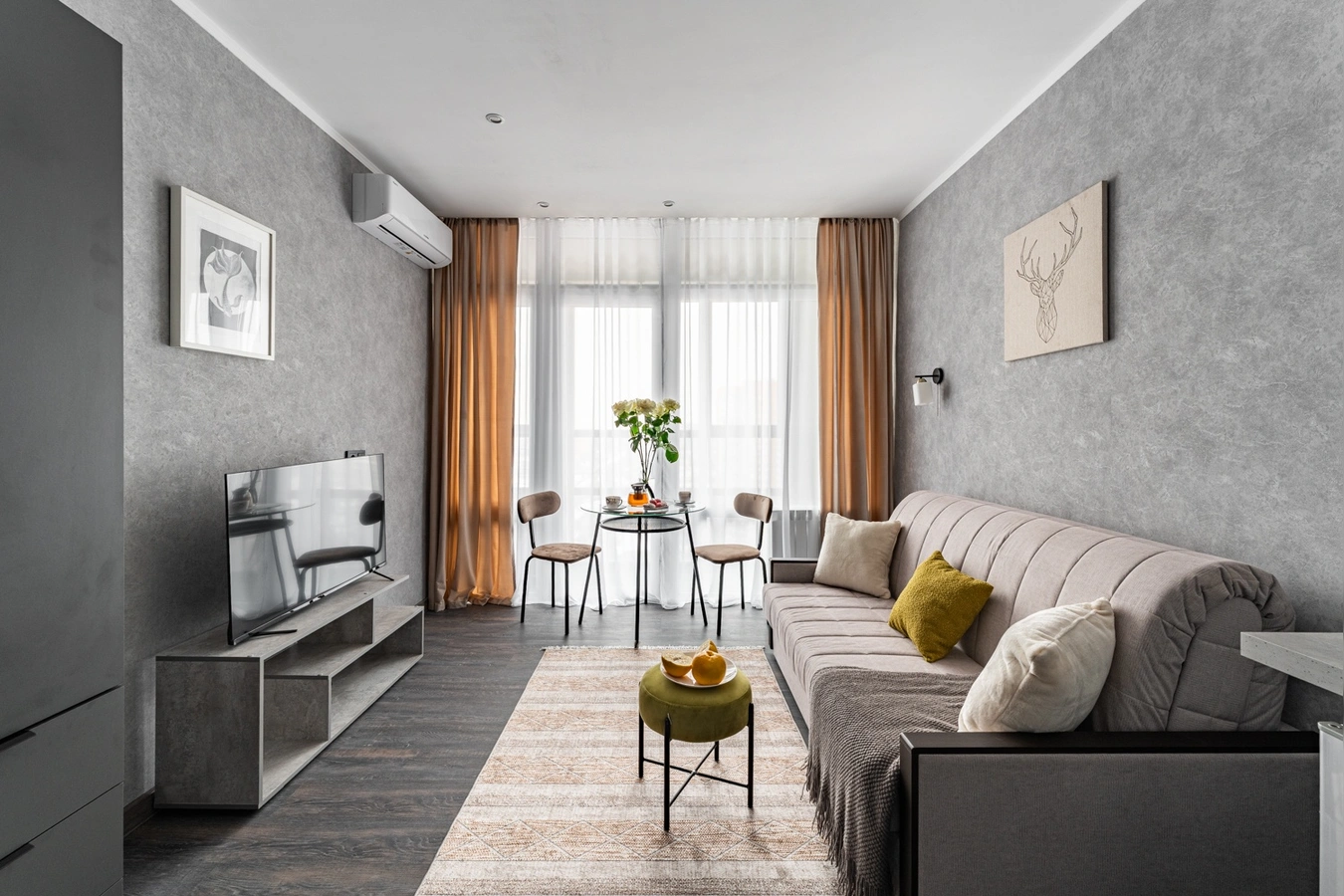 Квартира-студия посуточно в Москве — метро Нижегородская, 19 м², вид на город 5