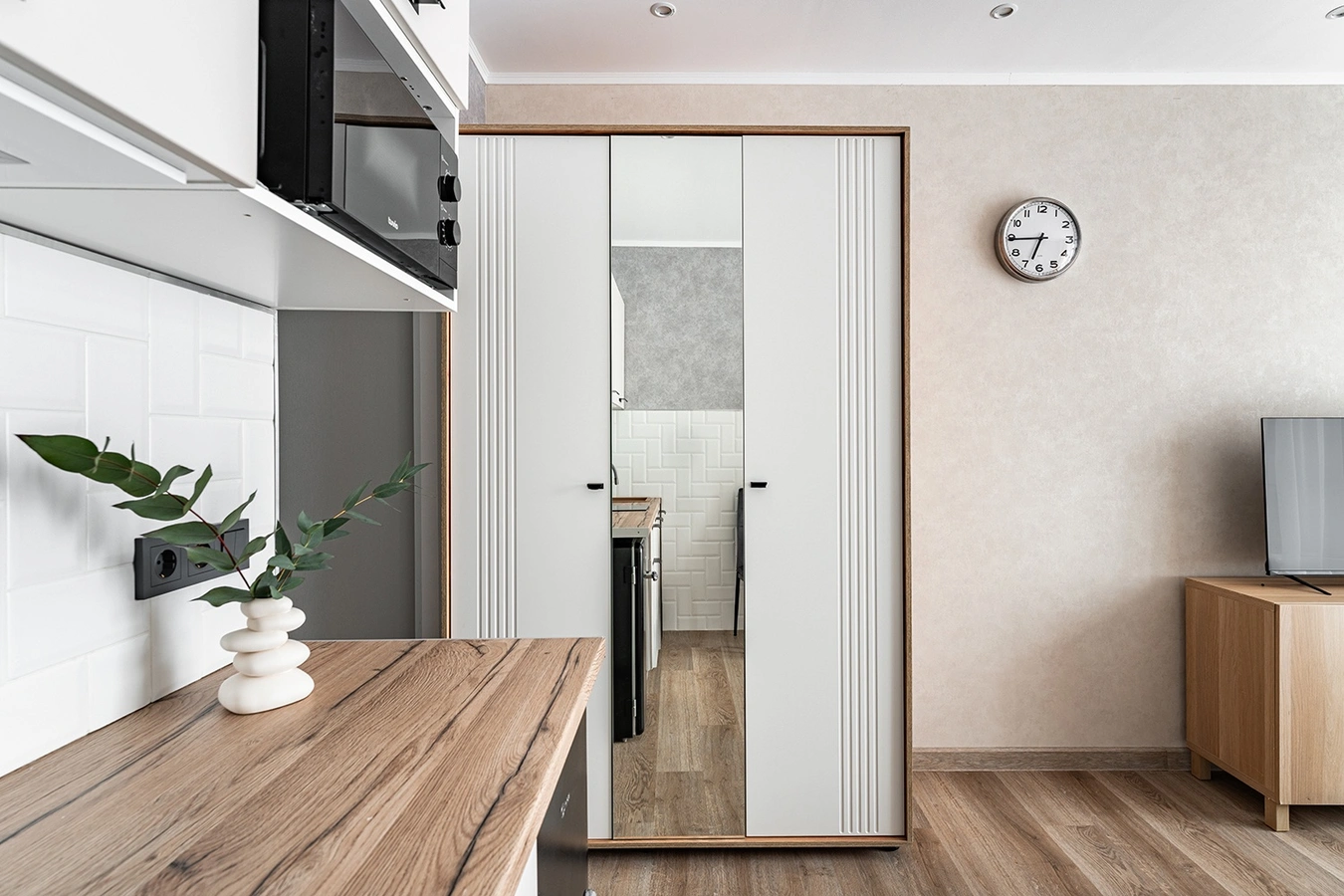 Снять квартиру-студию 20 м² посуточно в Москве — 6 мин пешком до м. Нижегородская 8